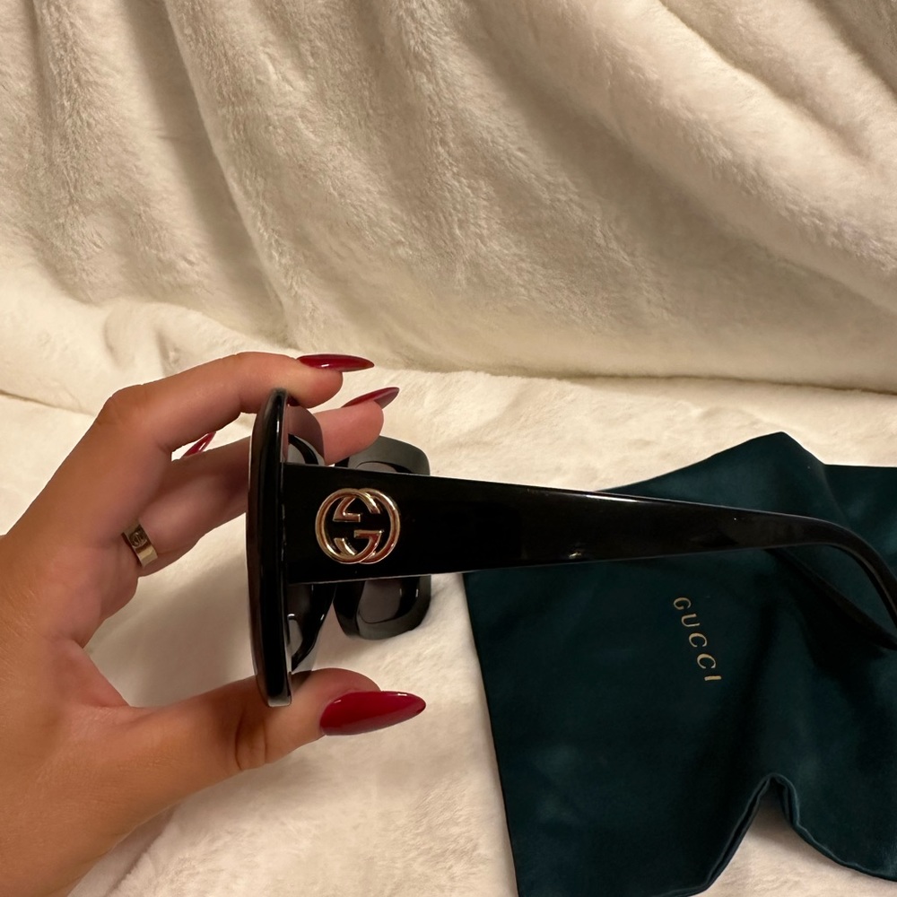 Gucci Oversized Rectangular Sunglasses- Gg0896s - image 5
